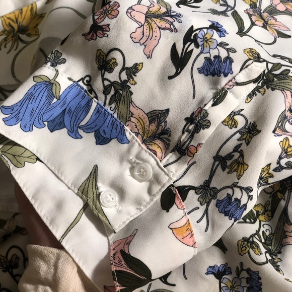 New York & Company Floral Blouse - Picture 7 of 8